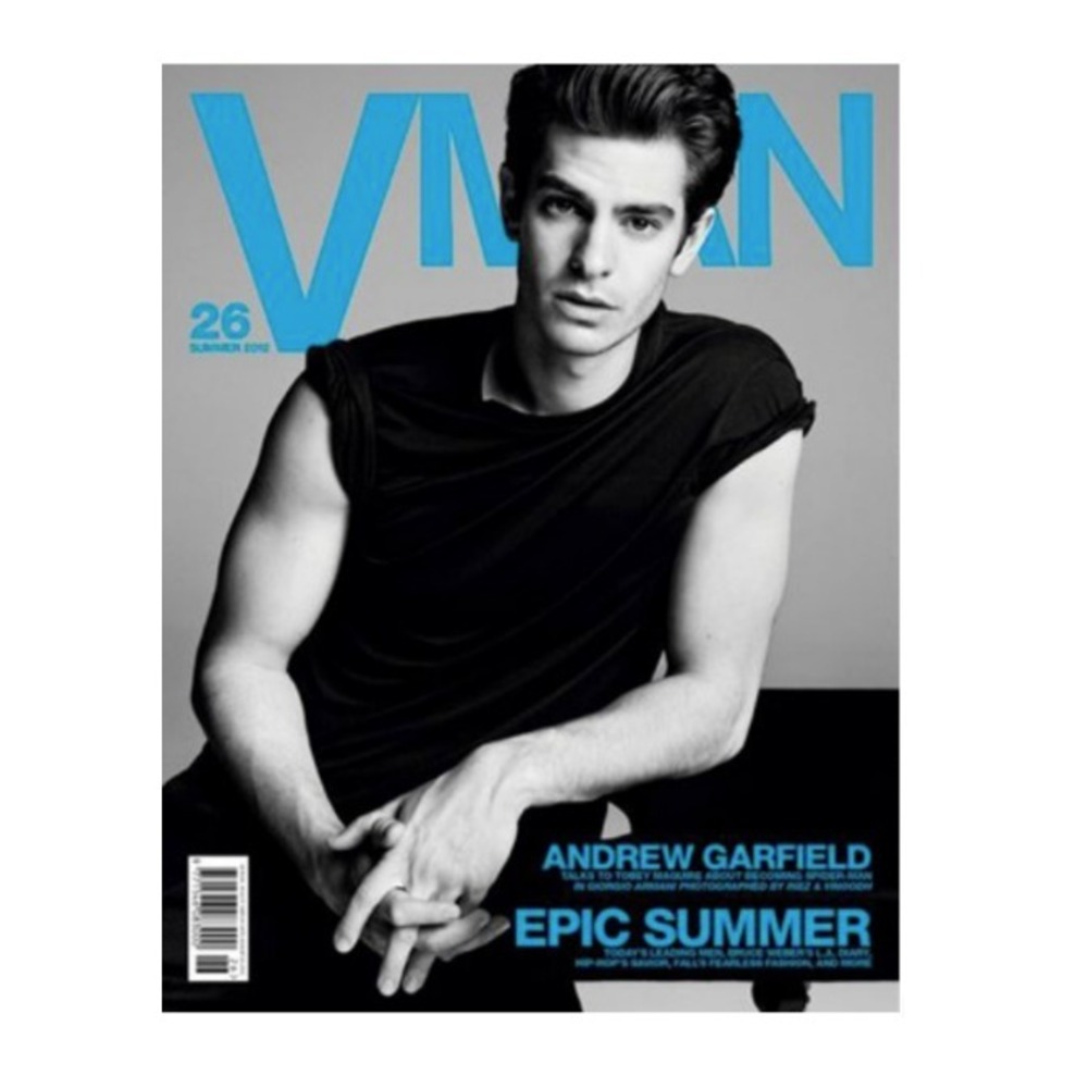 VMAN Magazine Andrew Garfield Issue 26 Collectors Fashion Spider Man 2012 SEALED